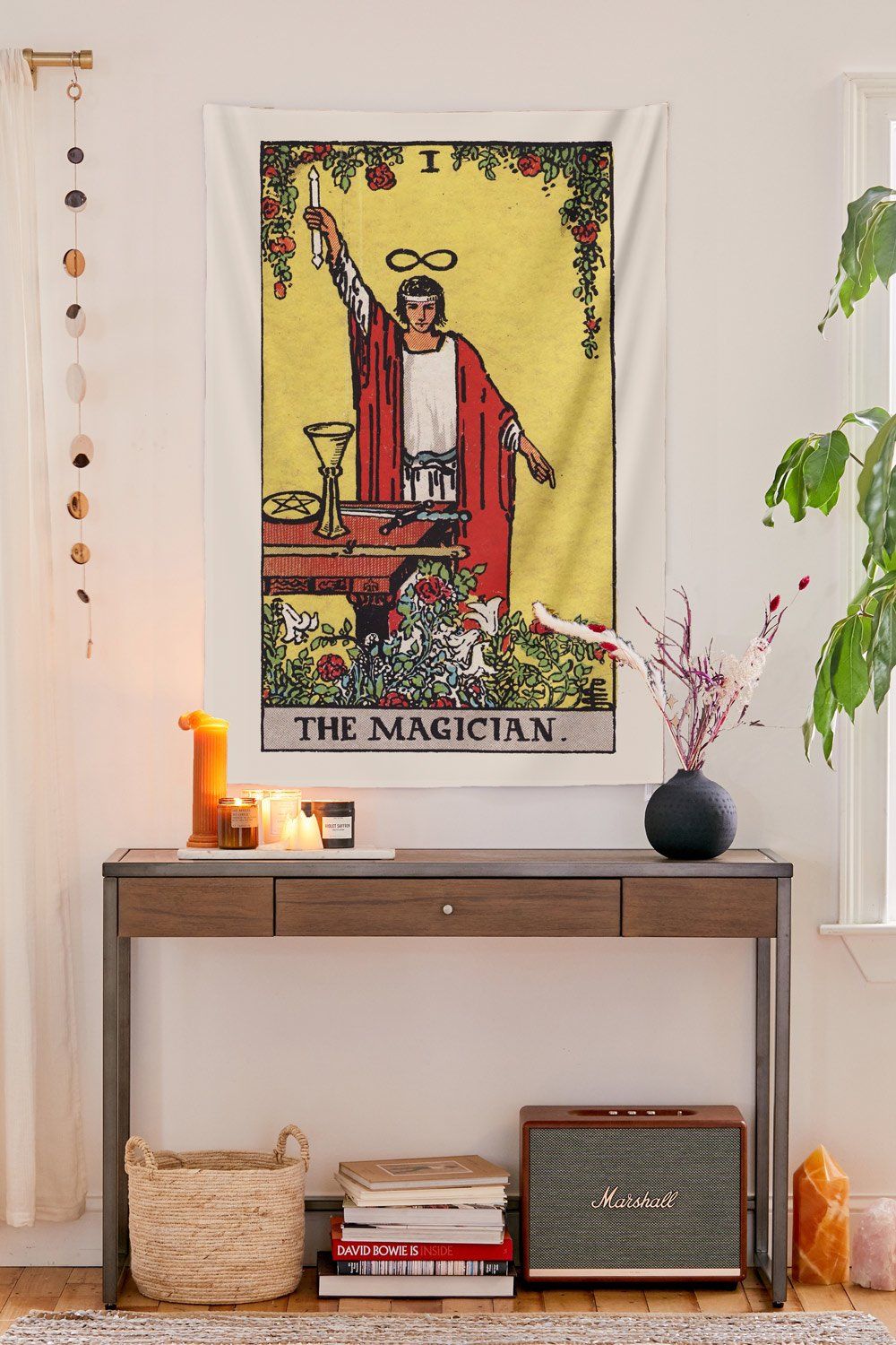 The Magician Tarot tapestry NirvanaThreads - YYT