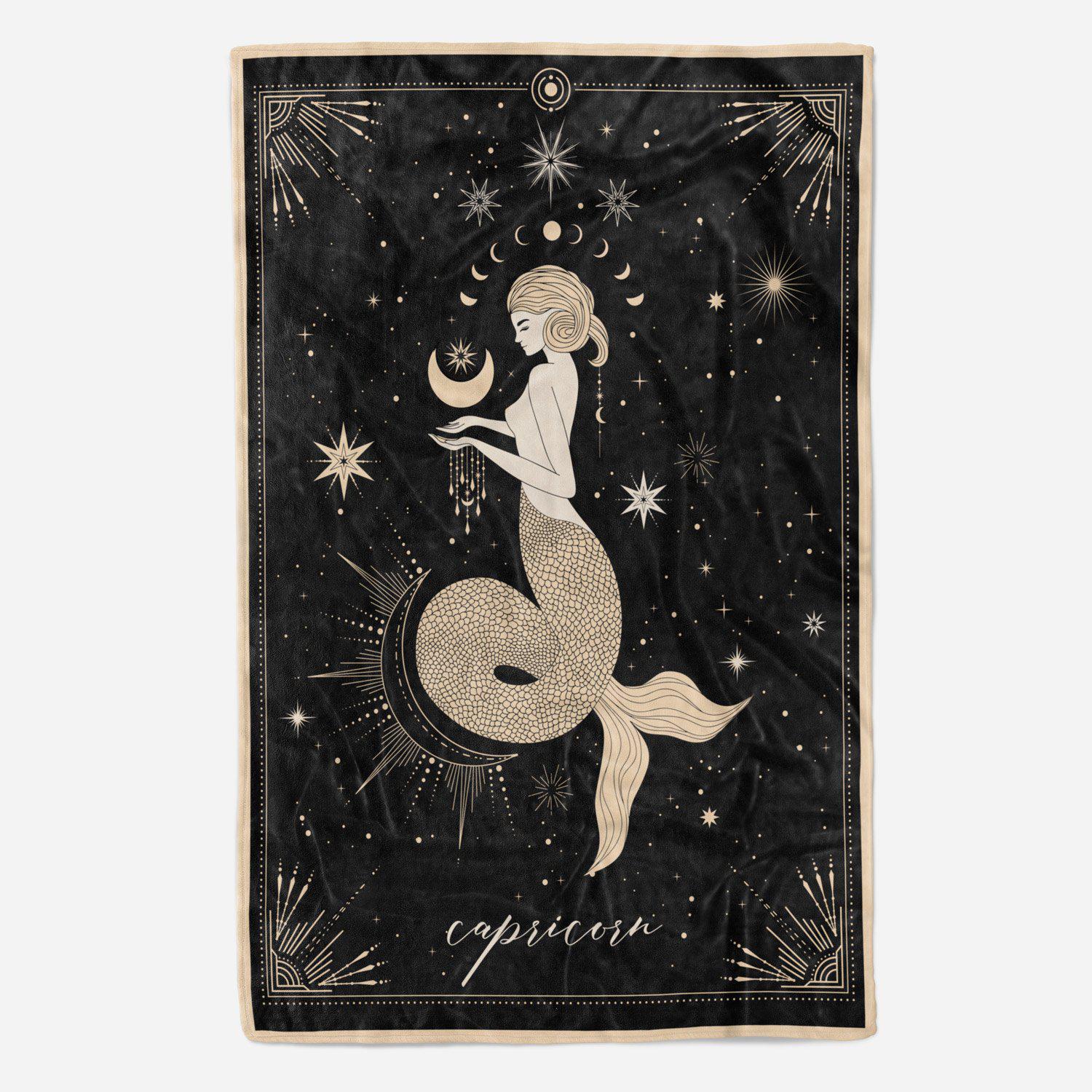 Capricorn Blanket blanket Nirvana Threads