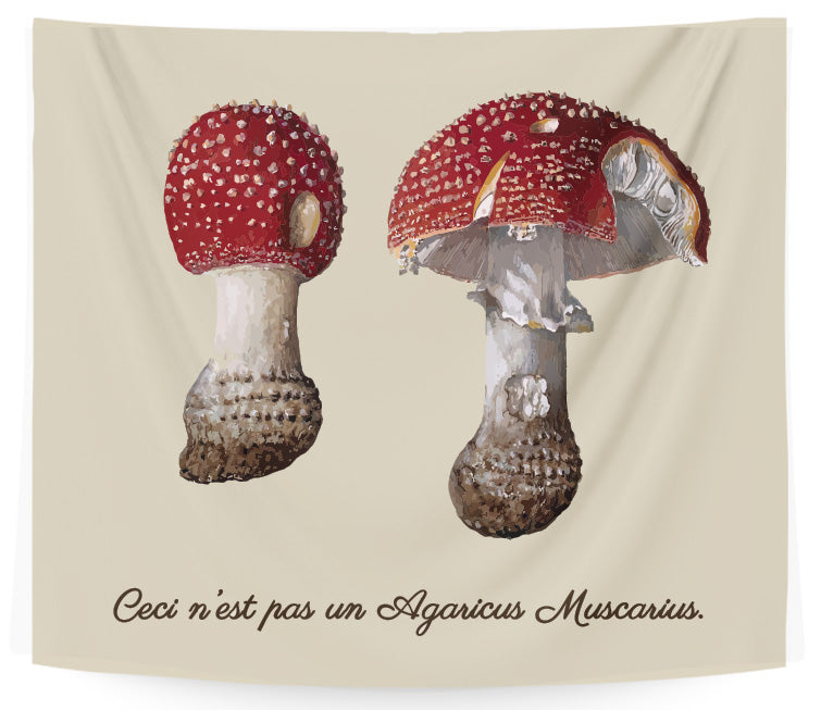 Amanita Muscaria mushroom poster home decor Fly Agaric wall hanging tapestry