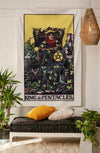 King of Pentacles Tapestry tapestry NirvanaThreads