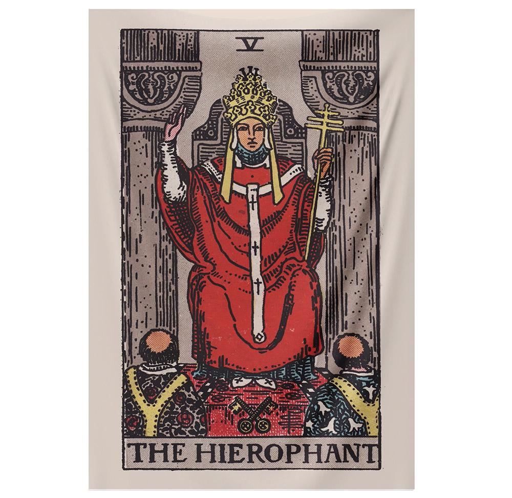 The Hierophant Tapestry tapestry NirvanaThreads - YYT 