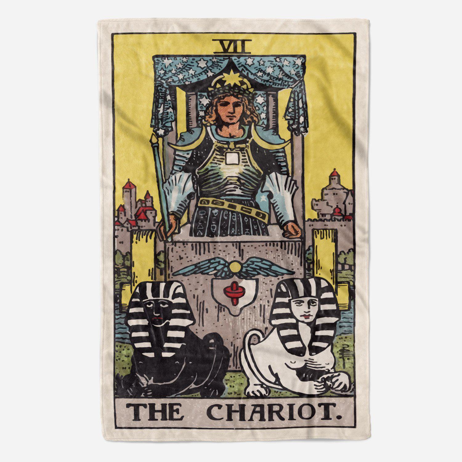 Chariot Tarot Blanket blanket Nirvana Threads