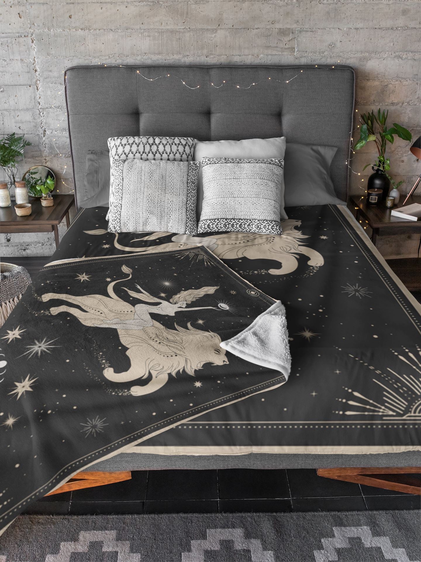 Leo Blanket blanket Nirvana Threads