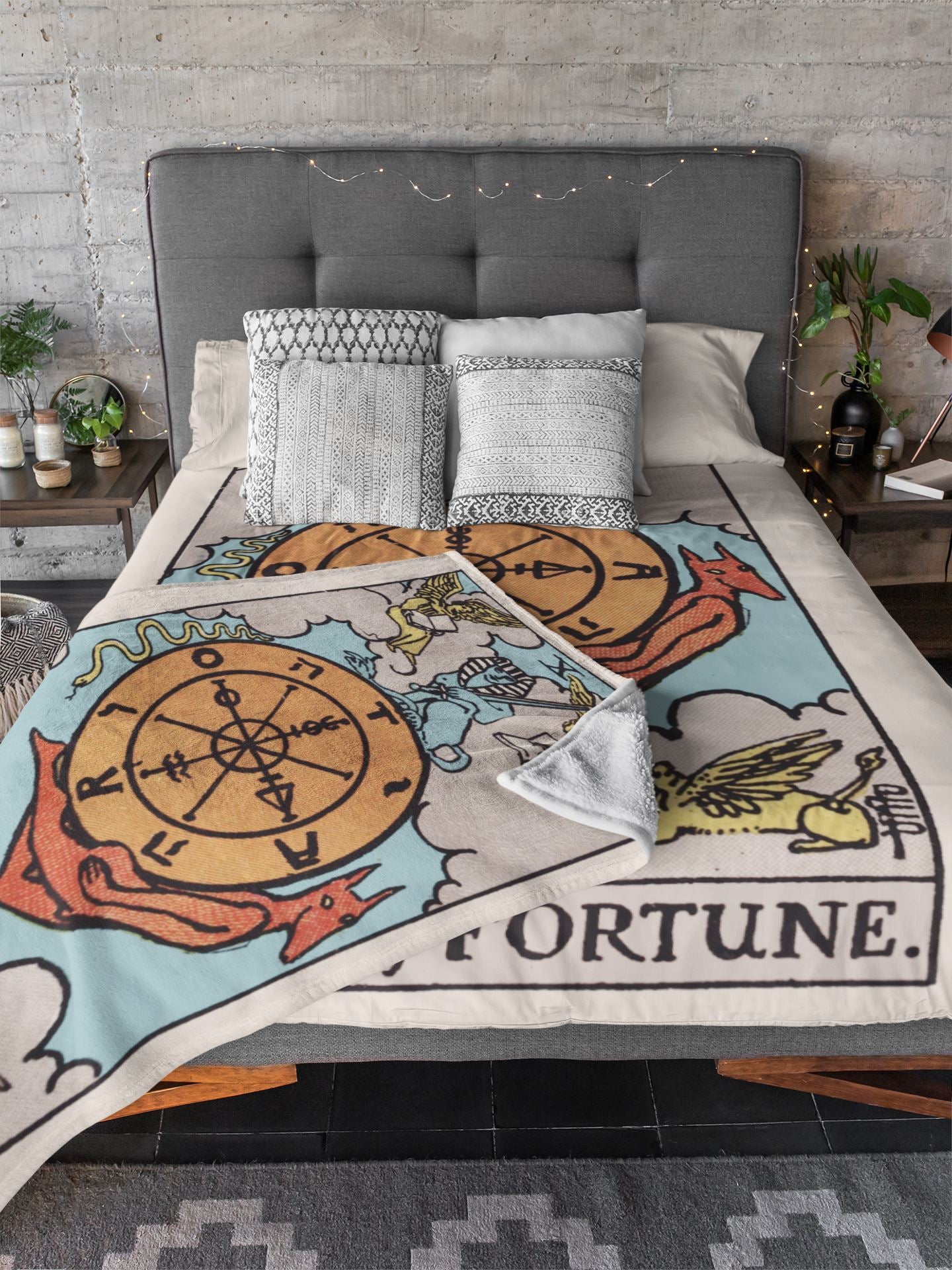 Wheel of Fortune Blanket blanket Nirvana Threads