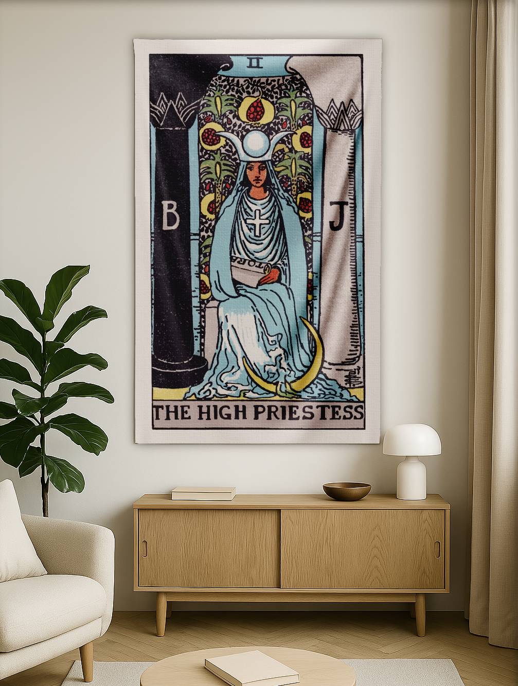 The High Priestess Tapestry