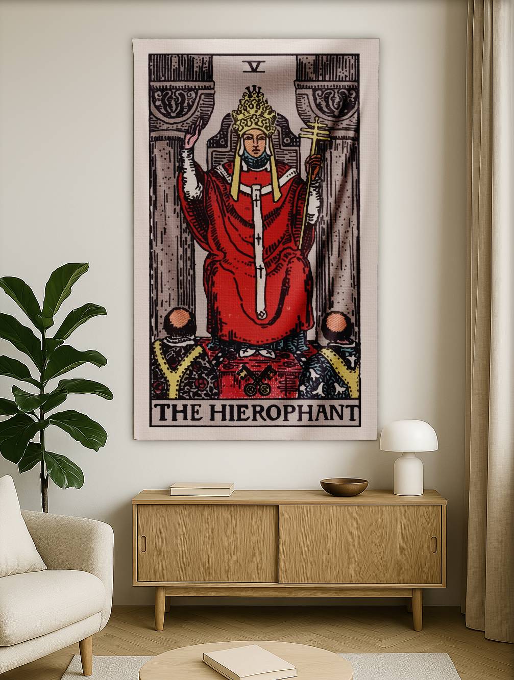 The Hierophant Tapestry