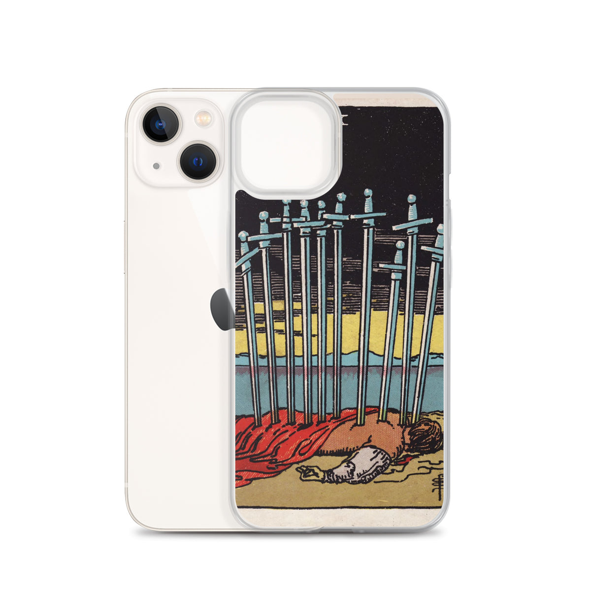 10 of Swords iPhone Case