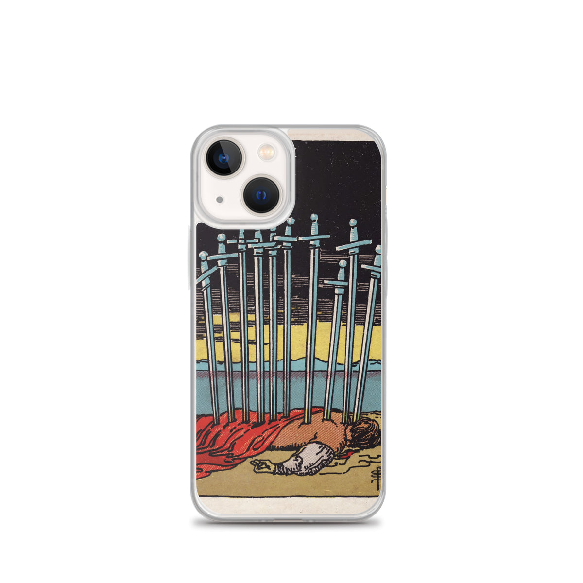 10 of Swords iPhone Case