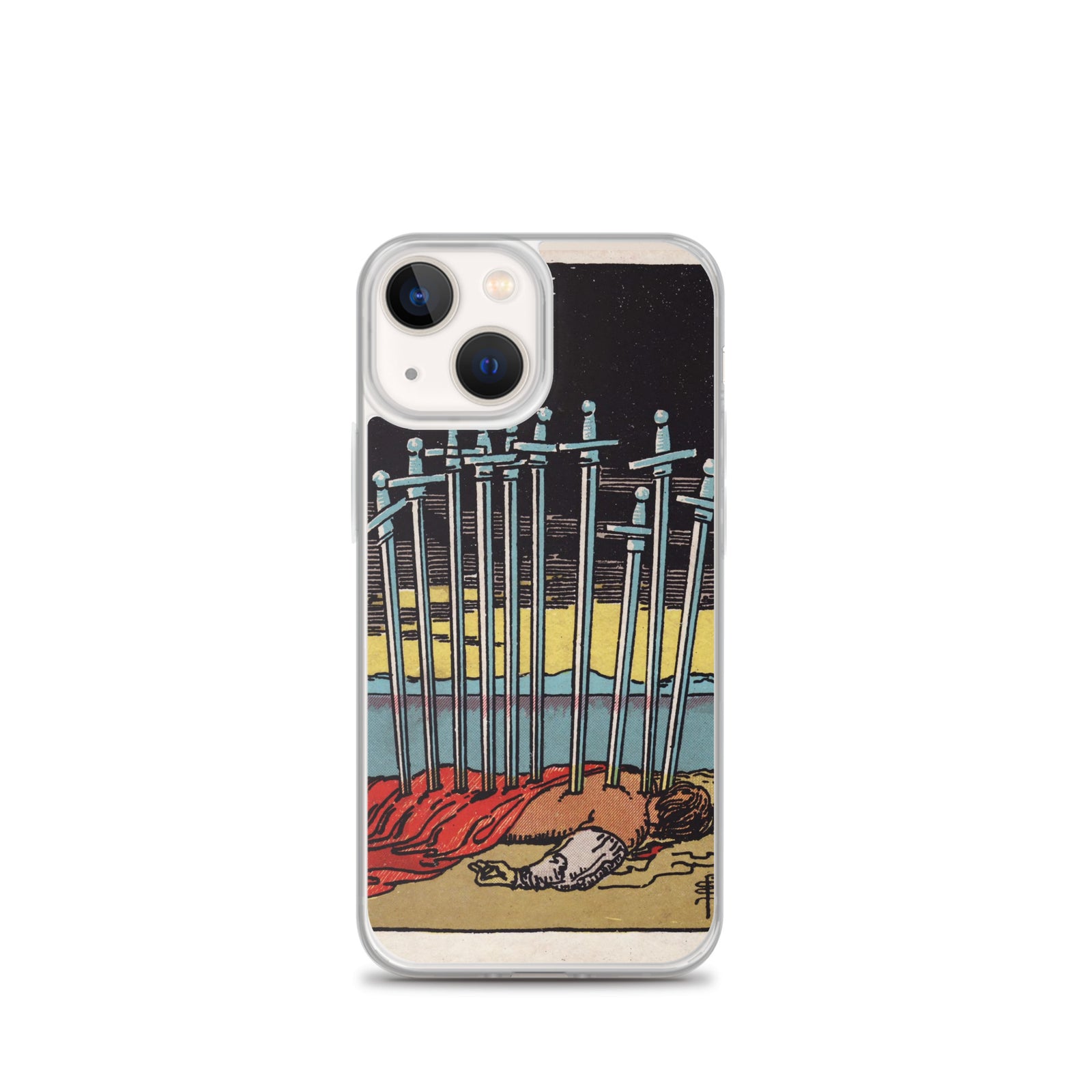 10 of Swords iPhone Case