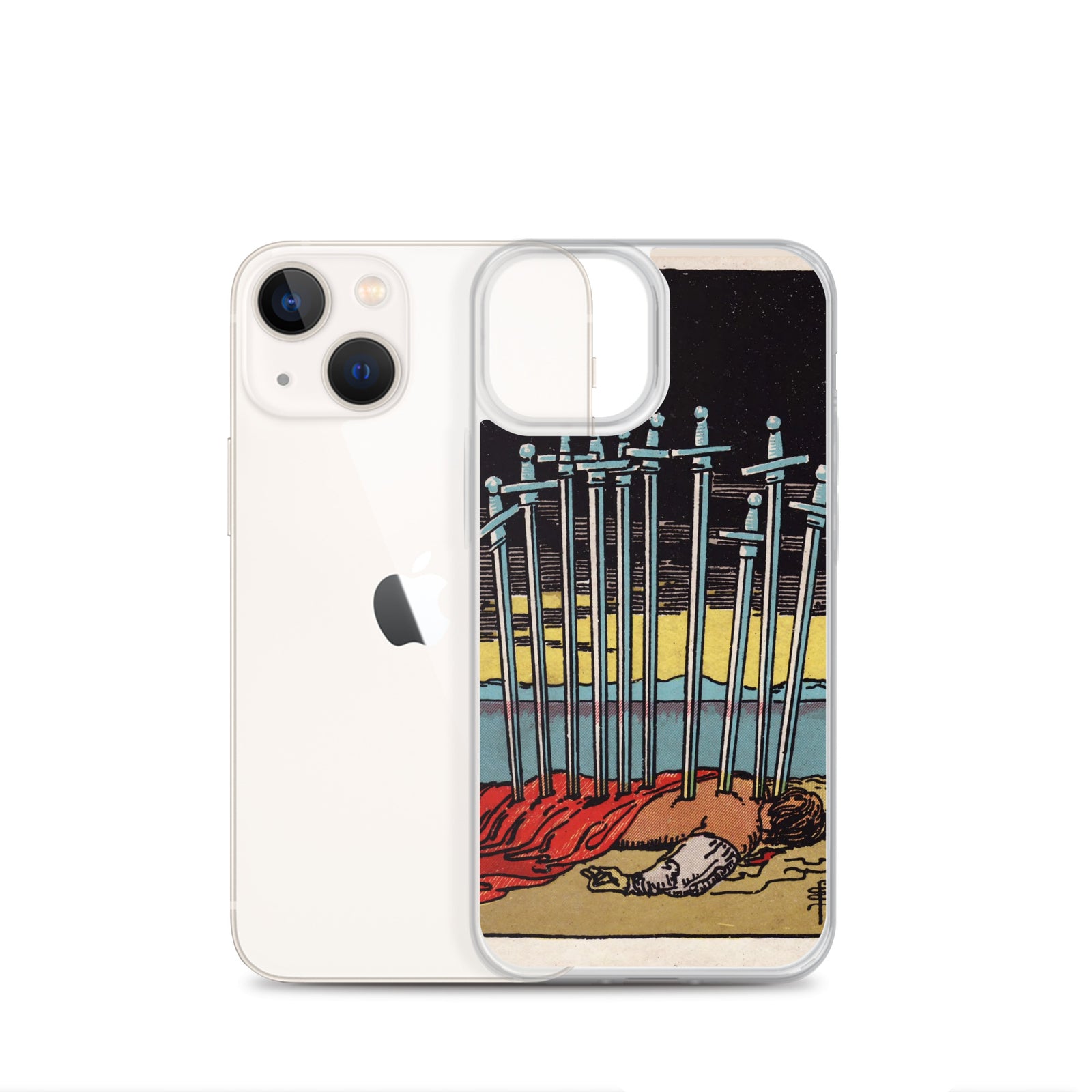 10 of Swords iPhone Case