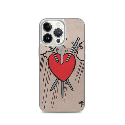 3 of Swords iPhone Case