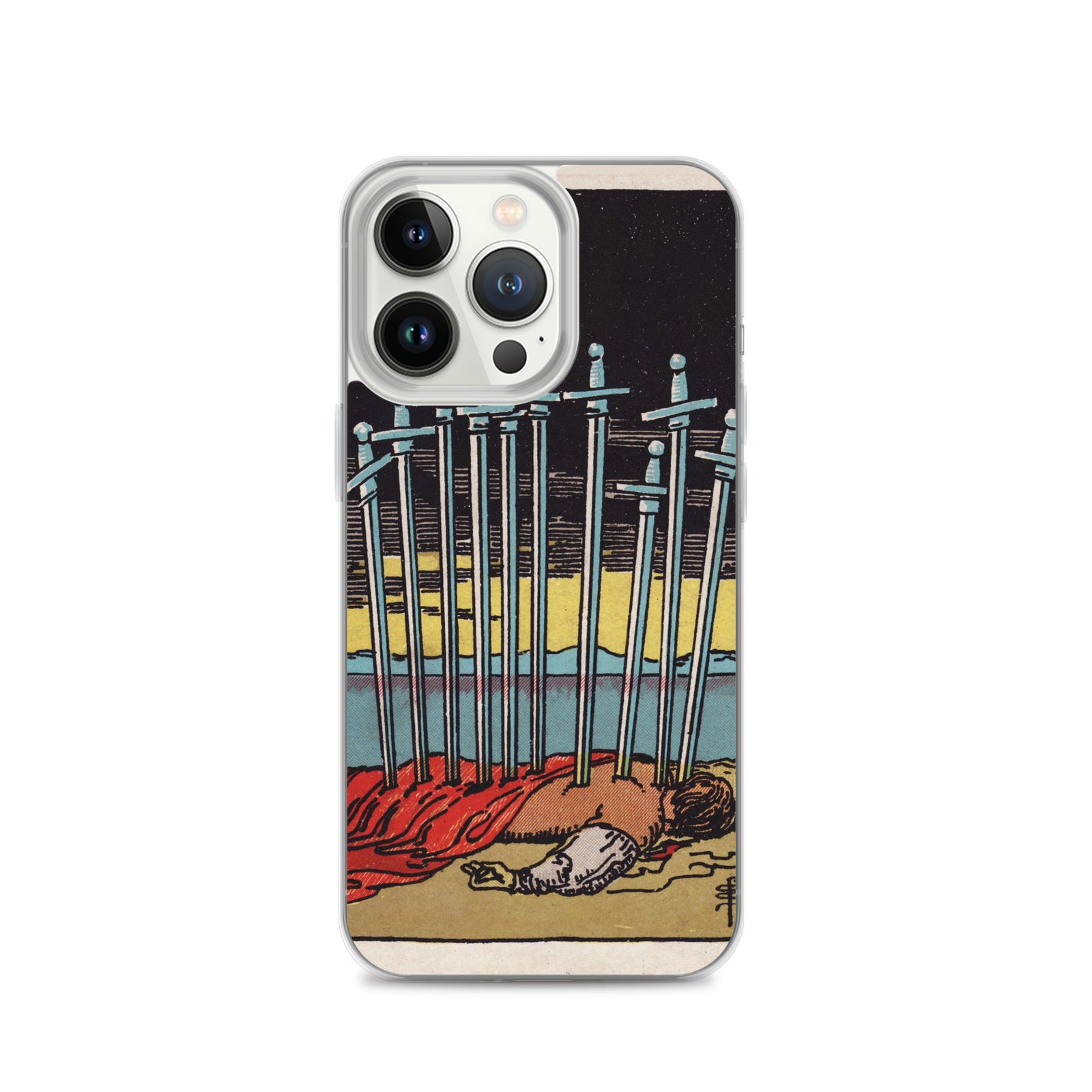 10 of Swords iPhone Case