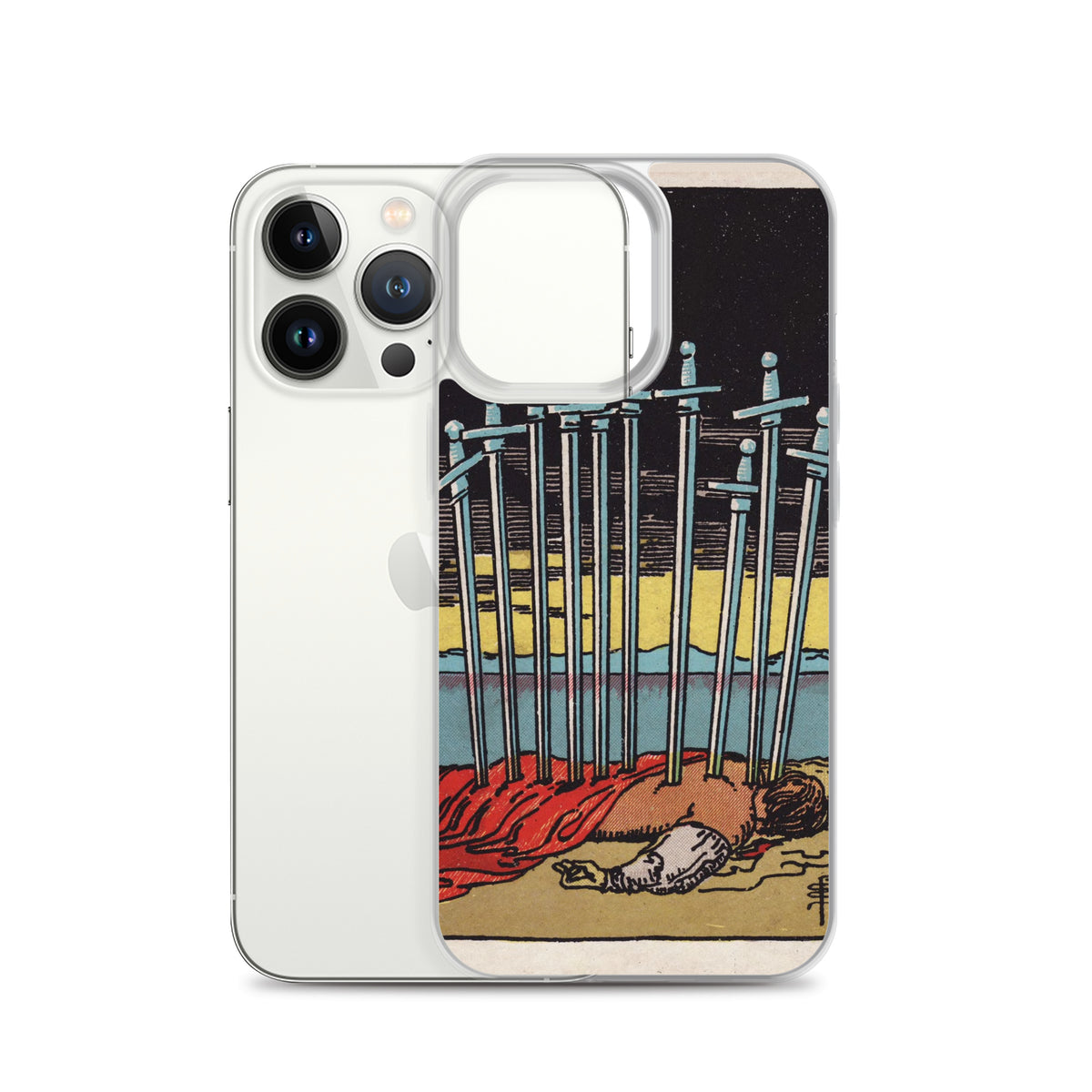 10 of Swords iPhone Case