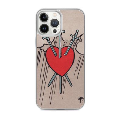 3 of Swords iPhone Case