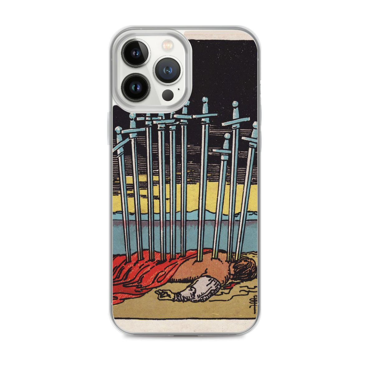 10 of Swords iPhone Case