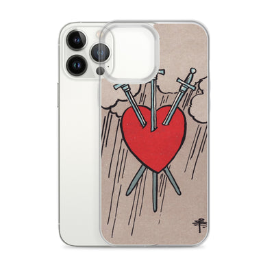 3 of Swords iPhone Case