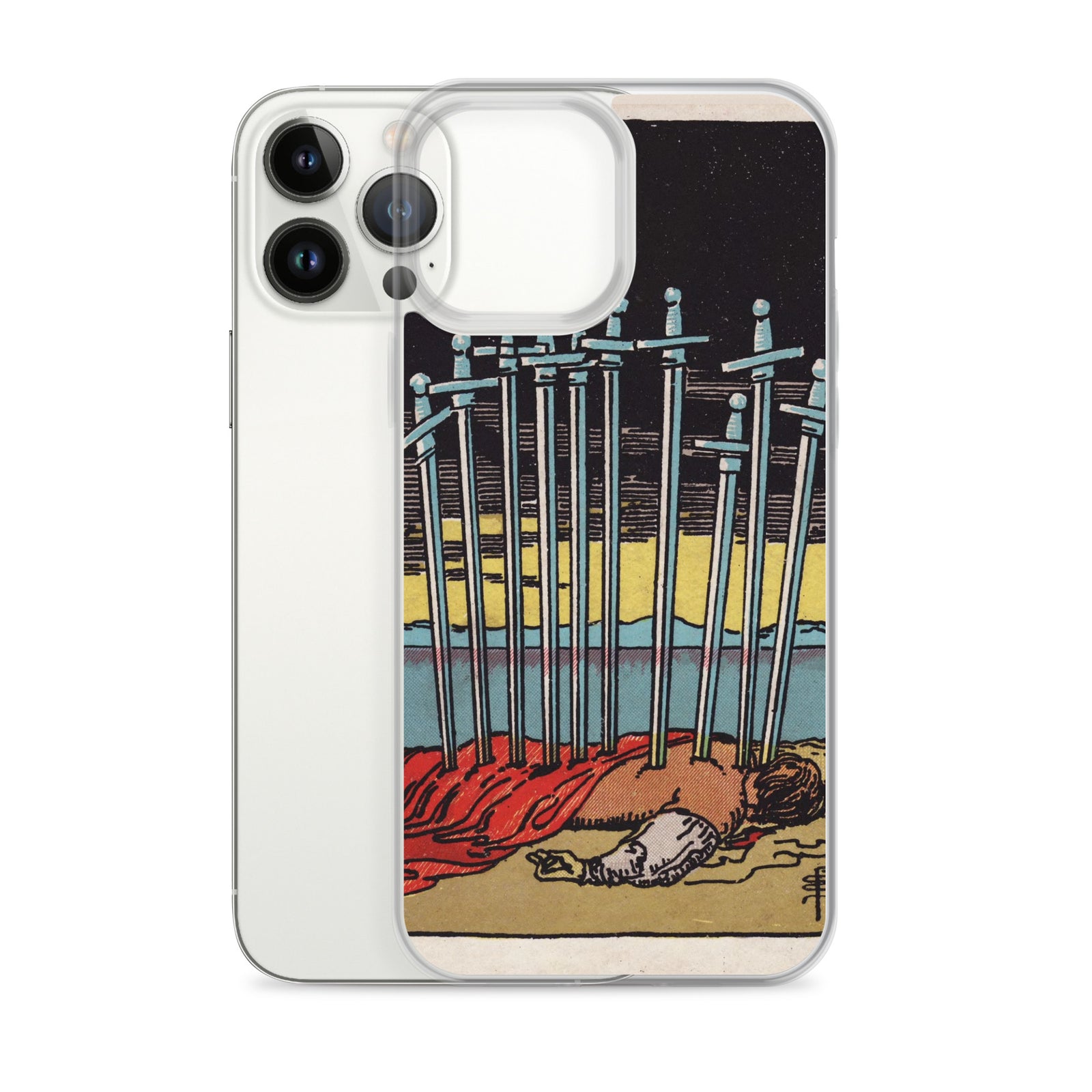 10 of Swords iPhone Case