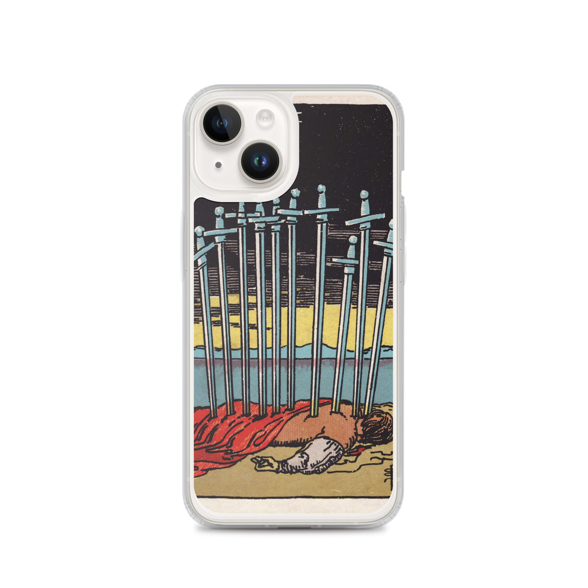 10 of Swords iPhone Case