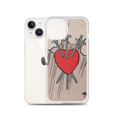 3 of Swords iPhone Case