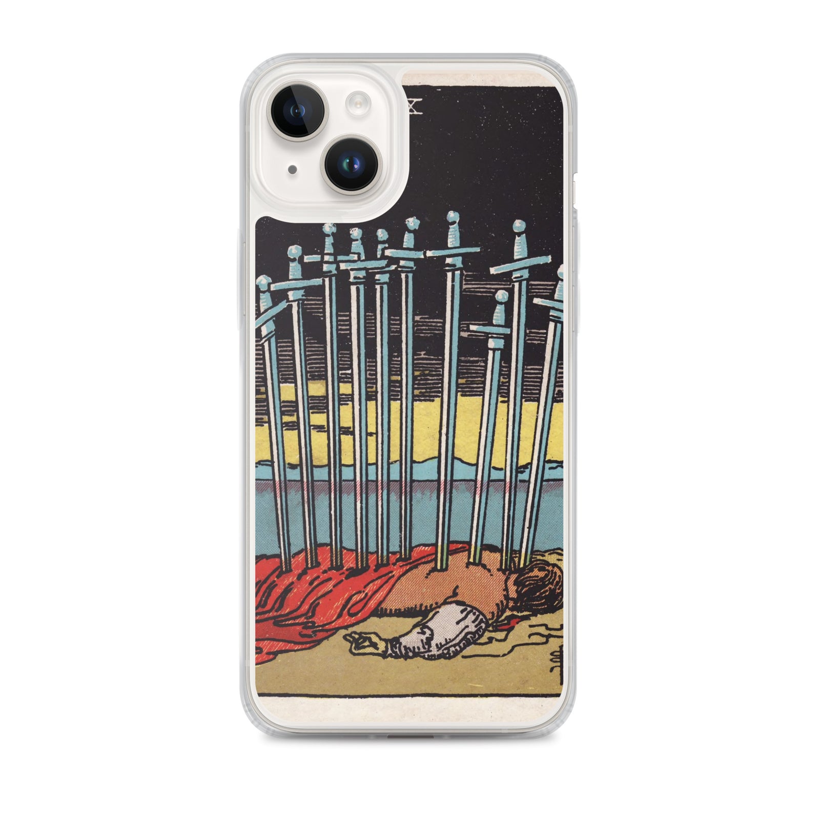 10 of Swords iPhone Case