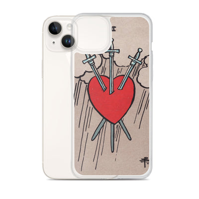 3 of Swords iPhone Case