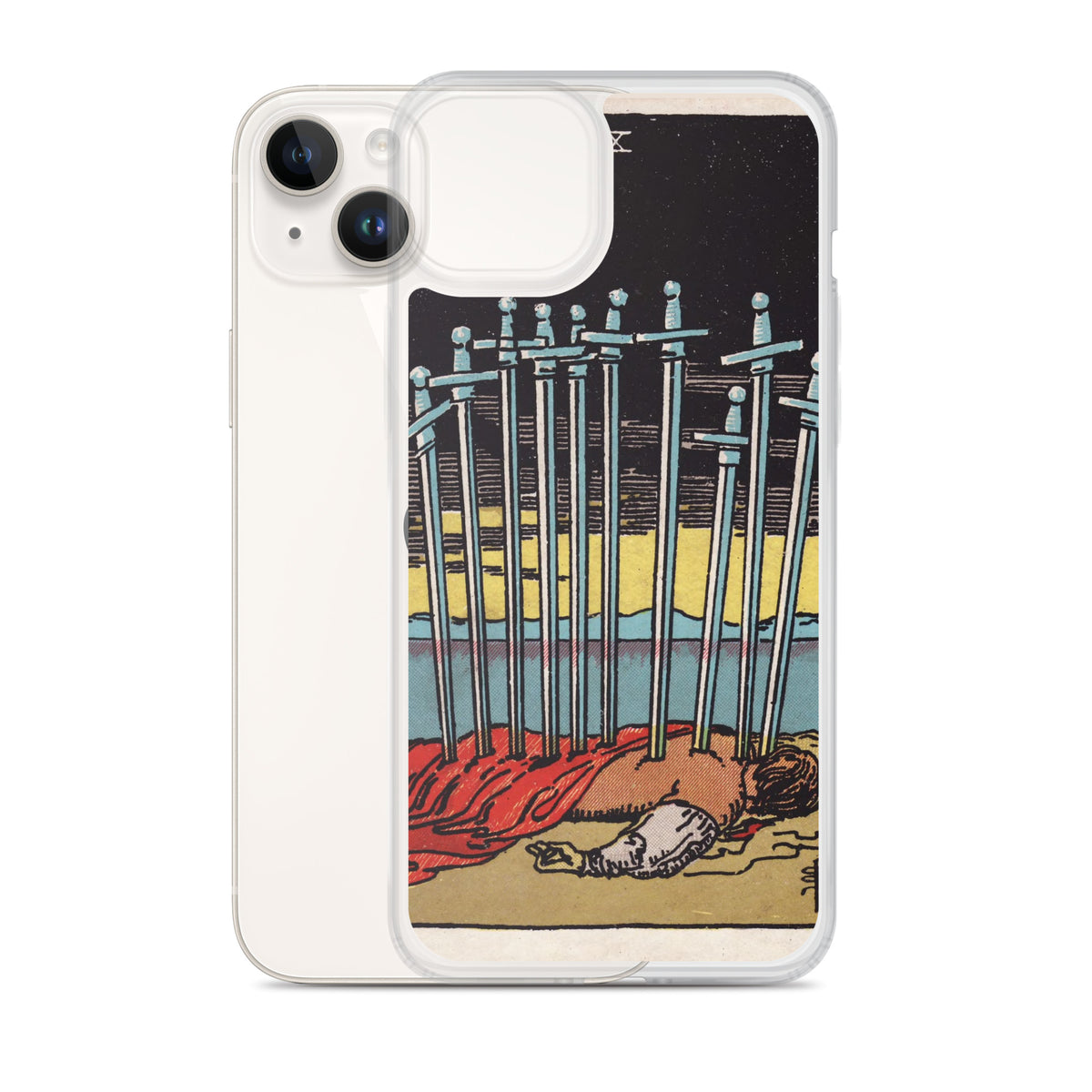 10 of Swords iPhone Case