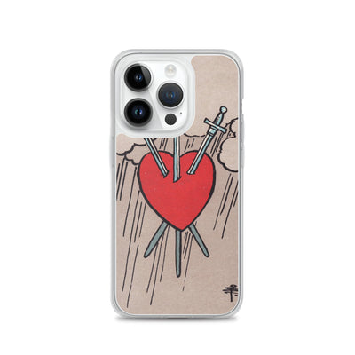 3 of Swords iPhone Case