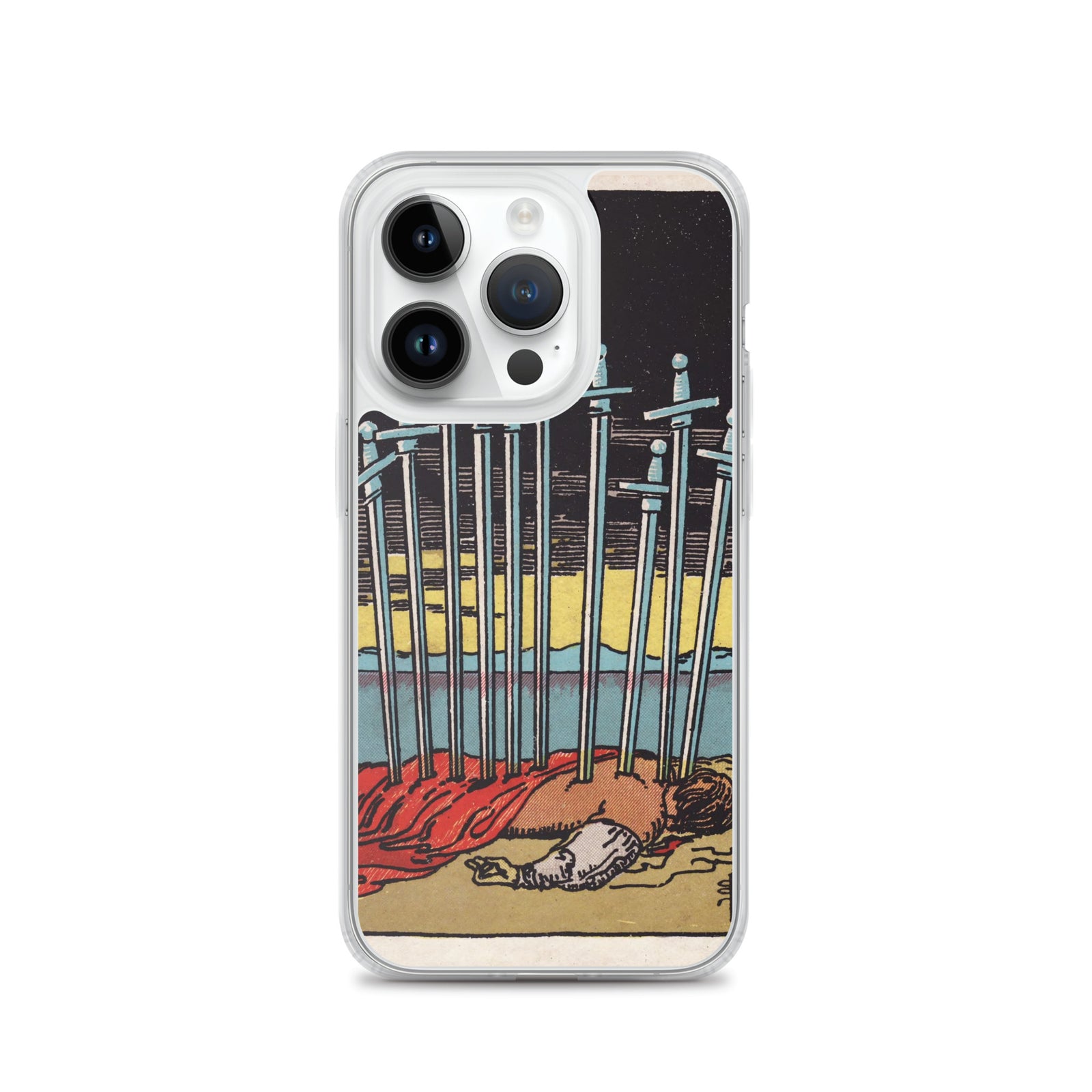 10 of Swords iPhone Case
