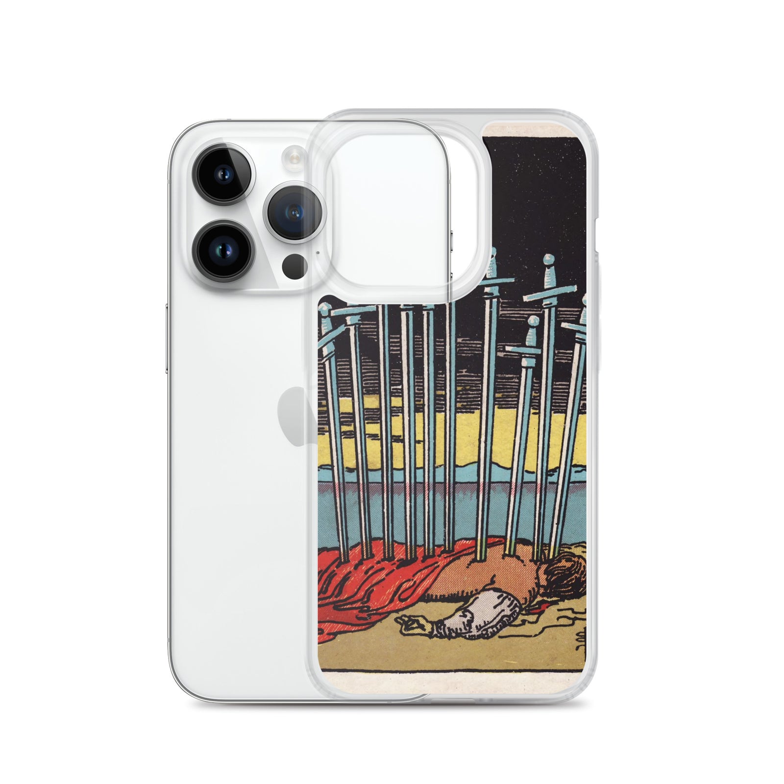 10 of Swords iPhone Case