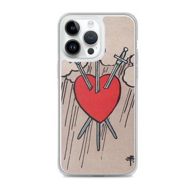 3 of Swords iPhone Case