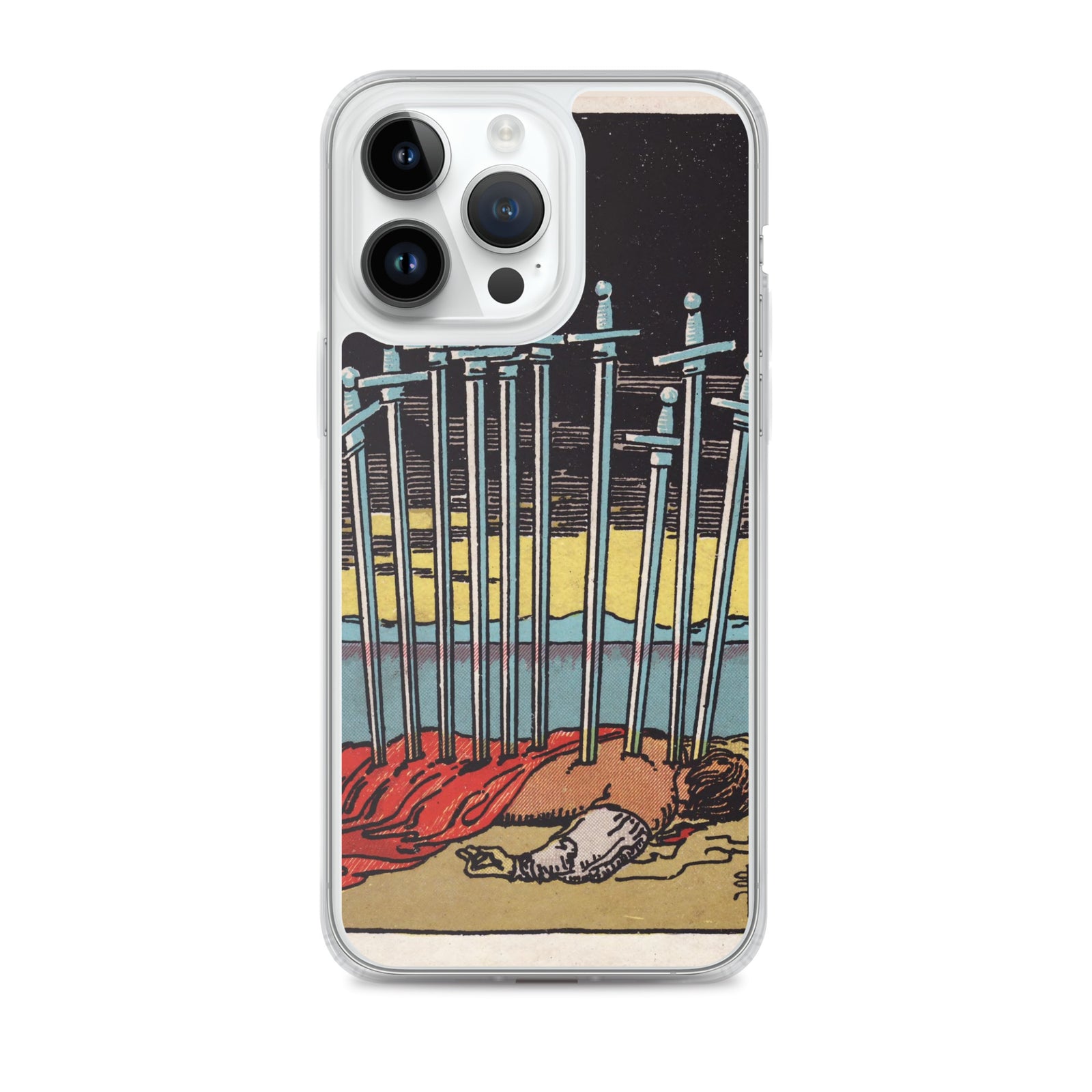 10 of Swords iPhone Case