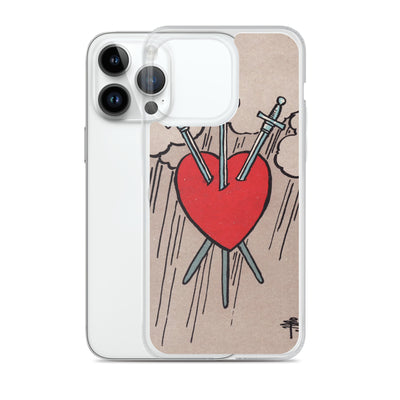 3 of Swords iPhone Case