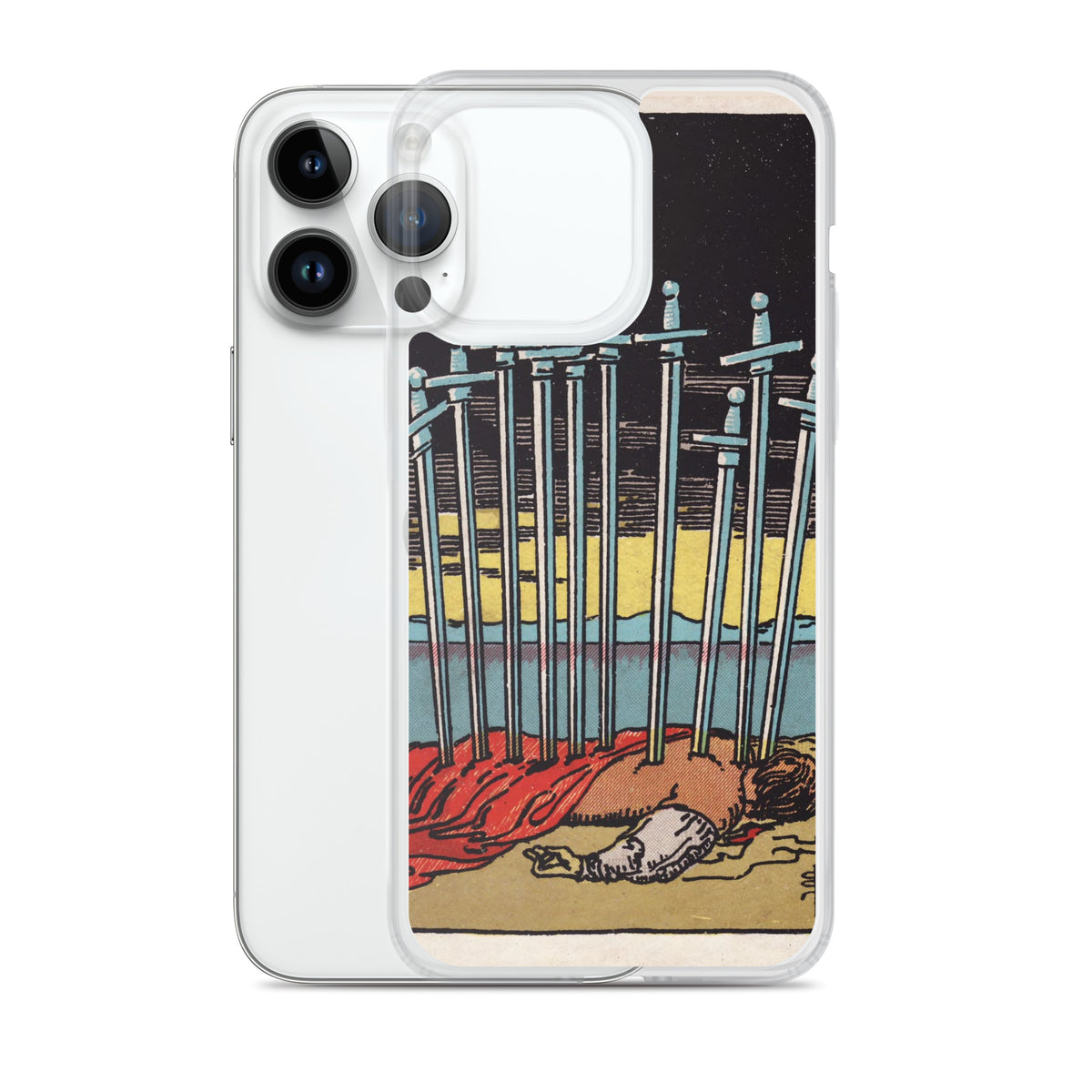 10 of Swords iPhone Case