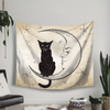 Black Cat Tapestry