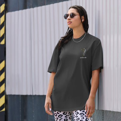 The Hermit Oversized faded t-shirt