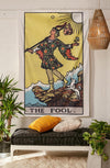 The Fool Tarot tapestry NirvanaThreads - YYT