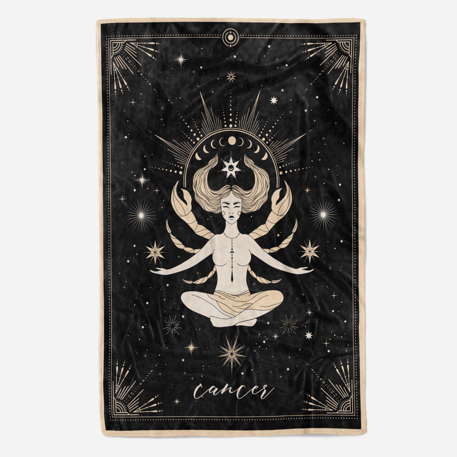 Cancer Blanket blanket Nirvana Threads 