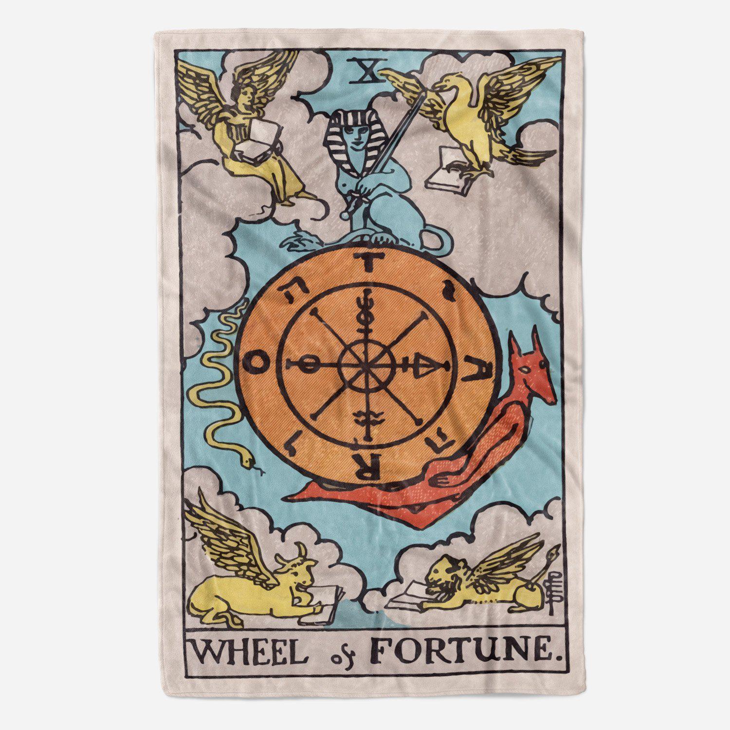 Wheel of Fortune Blanket blanket Nirvana Threads 