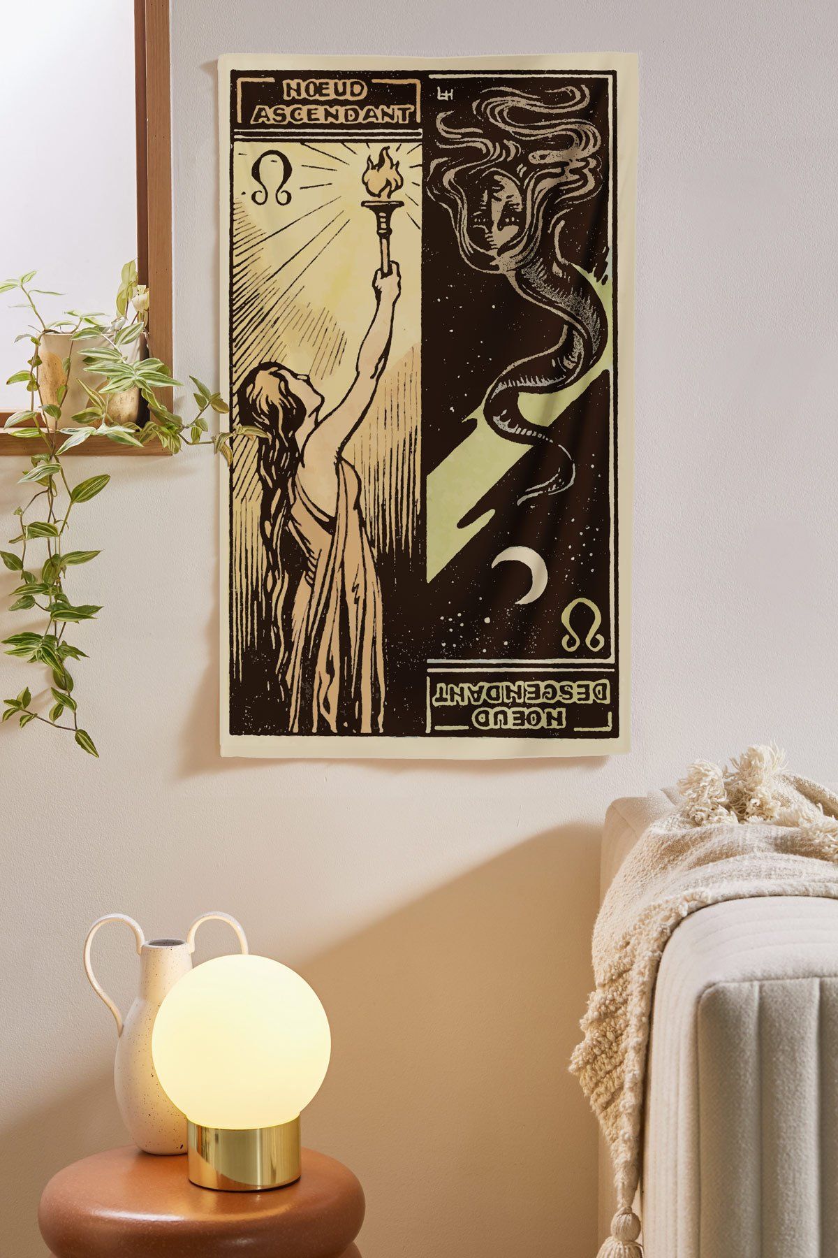 Ascendant Descendant Node Tapestry tapestry Nirvana Threads 