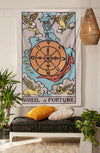 Wheel of Fortune Tapestry tapestry NirvanaThreads - YYT