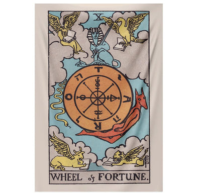 Wheel of Fortune Tapestry tapestry NirvanaThreads - YYT