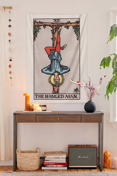 The Hanged Man Tapestry tapestry NirvanaThreads - YYT