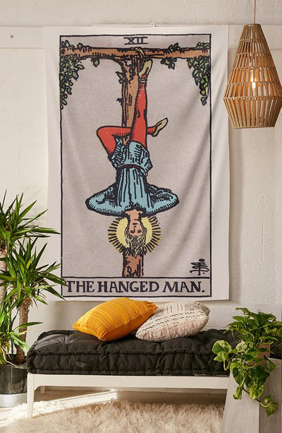 The Hanged Man Tapestry tapestry NirvanaThreads - YYT