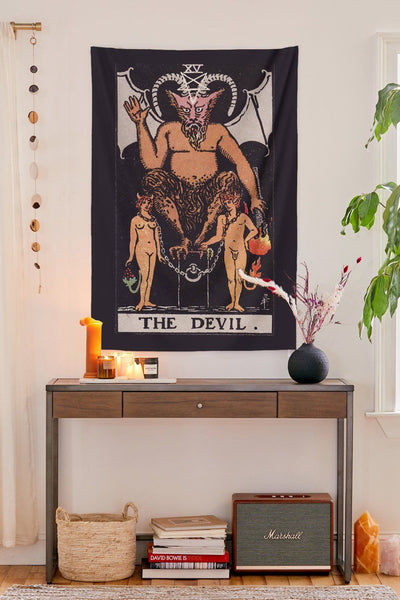 The Devil Tapestry tapestry NirvanaThreads - YYT