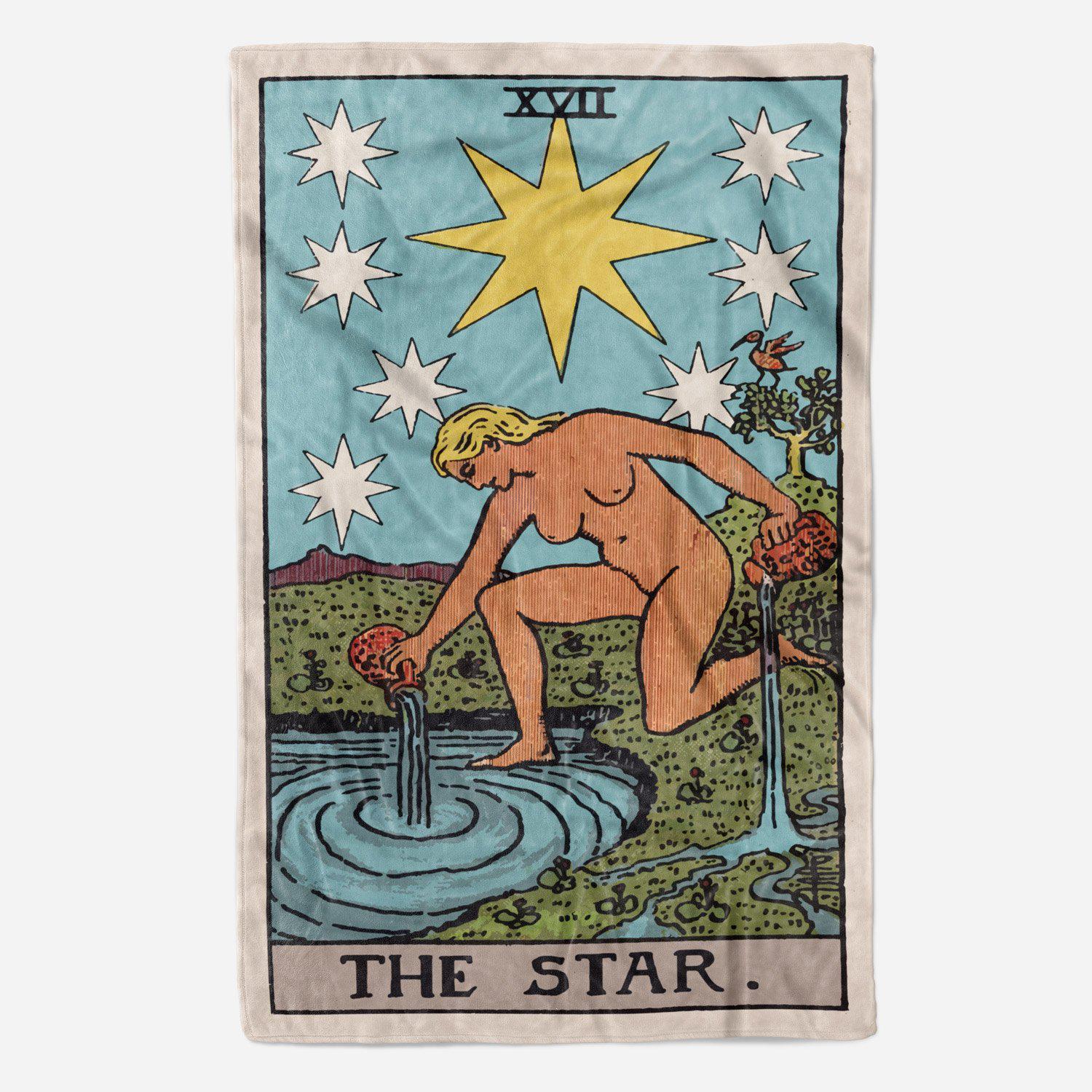 Star Tarot Blanket blanket Nirvana Threads 
