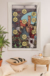 10 of Pentacles Tapestry tapestry NirvanaThreads