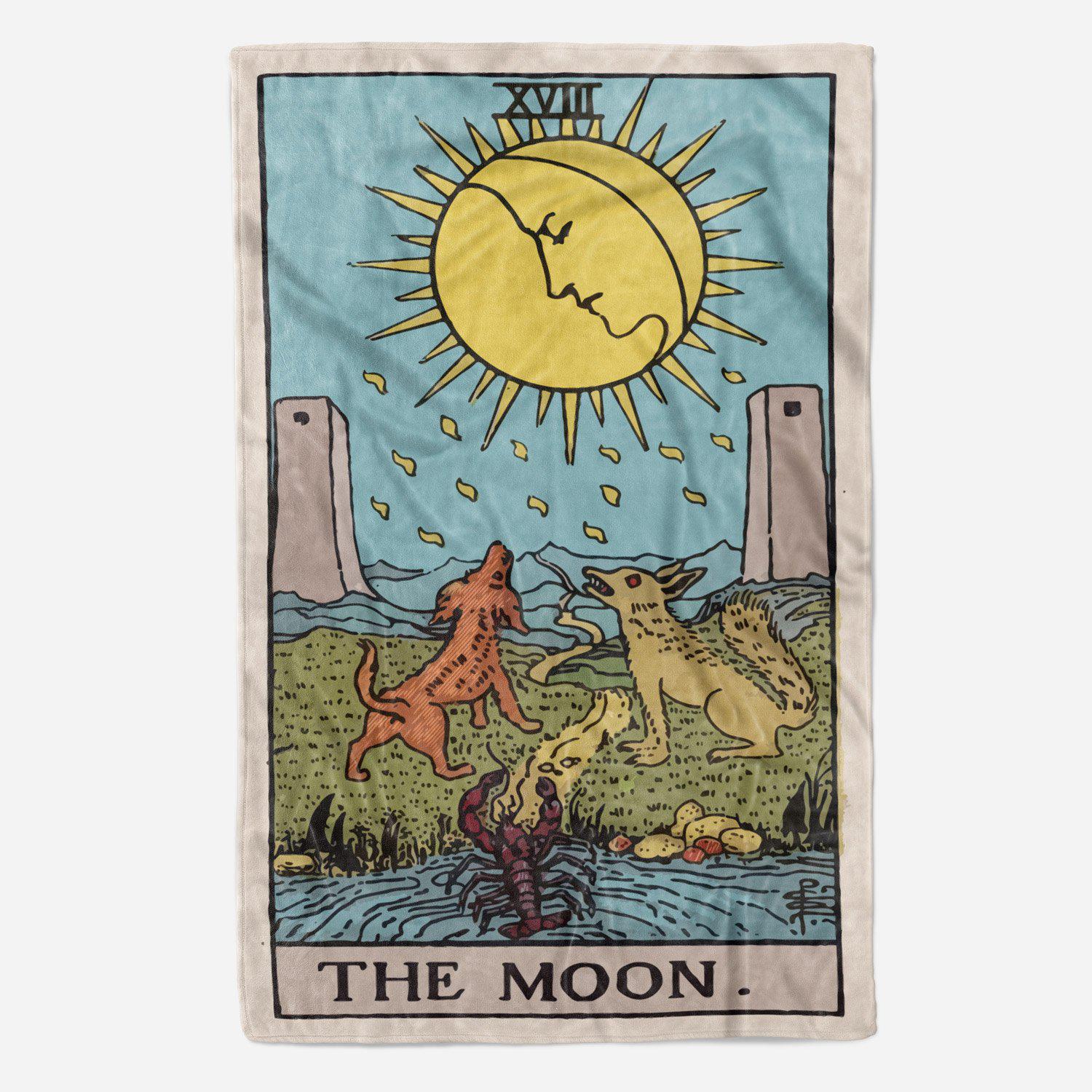 Moon Tarot Blanket blanket Nirvana Threads 