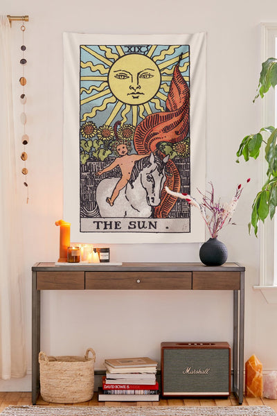 The Sun Tapestry (RWS) tapestry NirvanaThreads - YYT