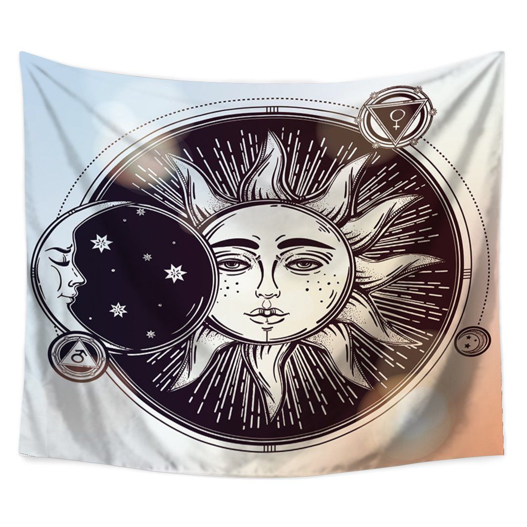 Knowledge Sun Tapestry-nirvanathreads