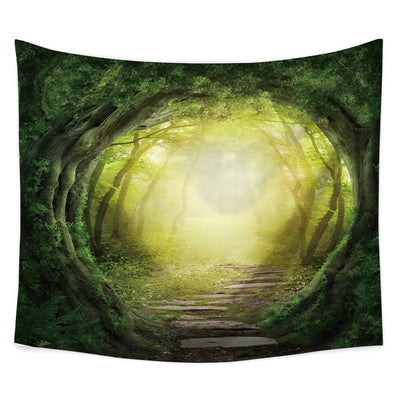 Hobbit Path Tapestry-nirvanathreads